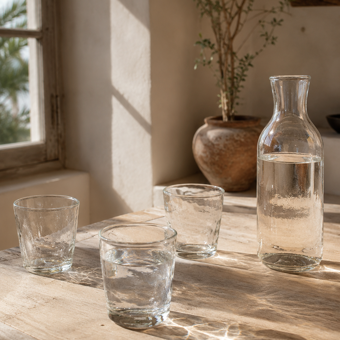 Set de 4 vasos Agua