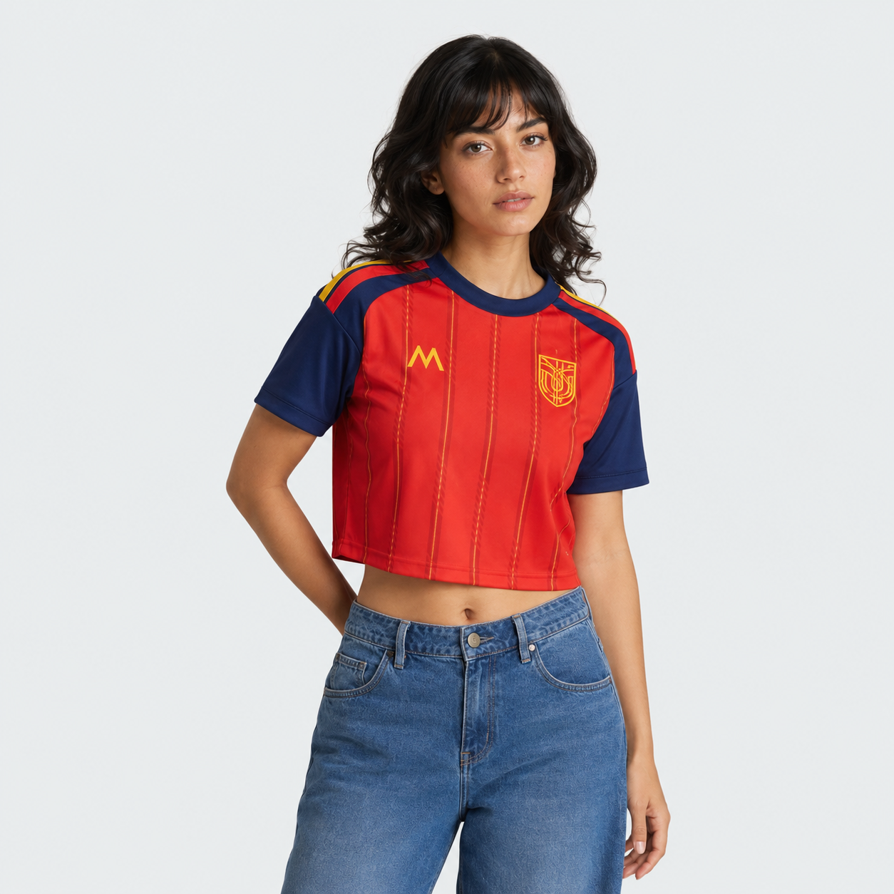 Camiseta corta primera equipación España 26 — Mujer