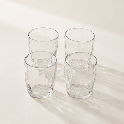 Set de 4 vasos Agua