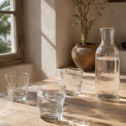 Set de 4 vasos Agua