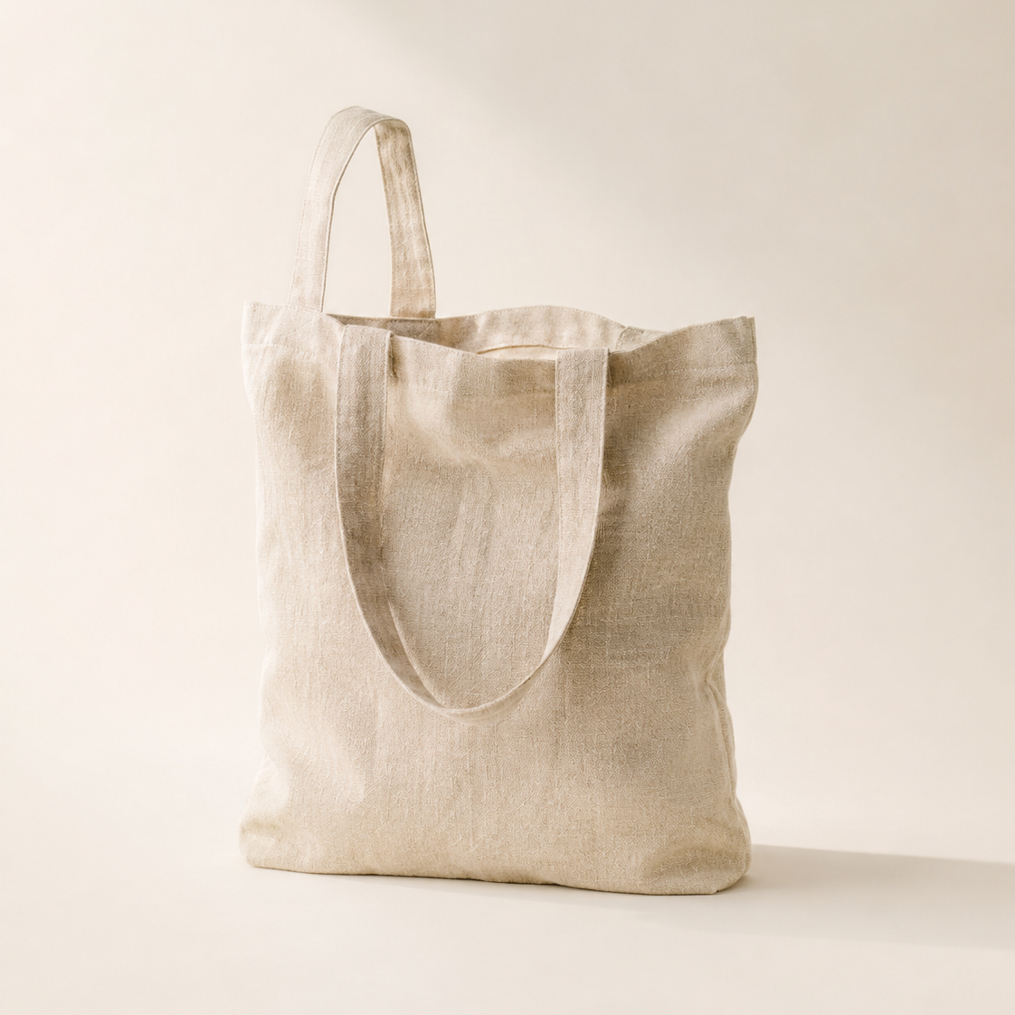 Bolso de lino Mercado